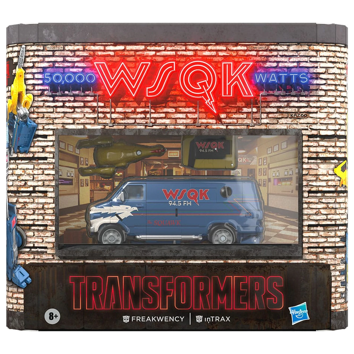 Stranger Things x Transformers Akčná figúrka 2-balenie Freakwency & 8-Trax 15 cm produktová fotografia