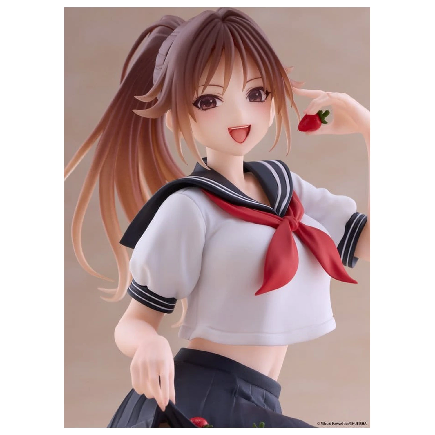 Strawberry 100% Desktop Cute PVC figúrka Satsuki Kitaoji (School uniform Ver.) 18 cm produktová fotografia