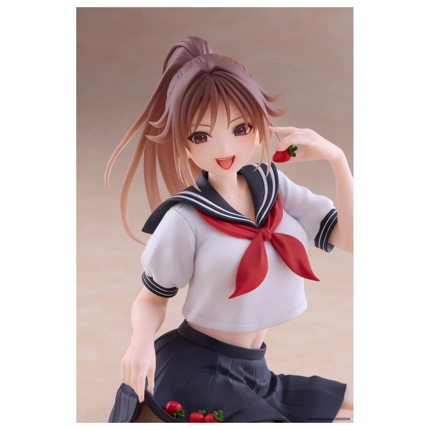 Strawberry 100% Desktop Cute PVC figúrka Satsuki Kitaoji (School uniform Ver.) 18 cm produktová fotografia