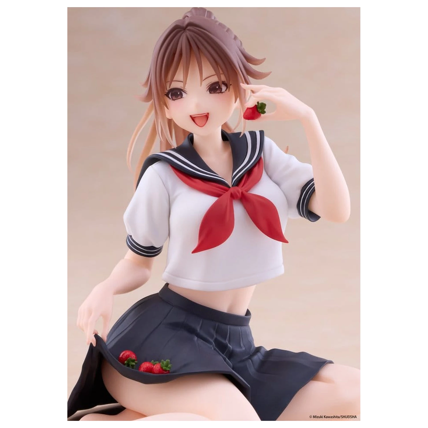 Strawberry 100% Desktop Cute PVC figúrka Satsuki Kitaoji (School uniform Ver.) 18 cm produktová fotografia