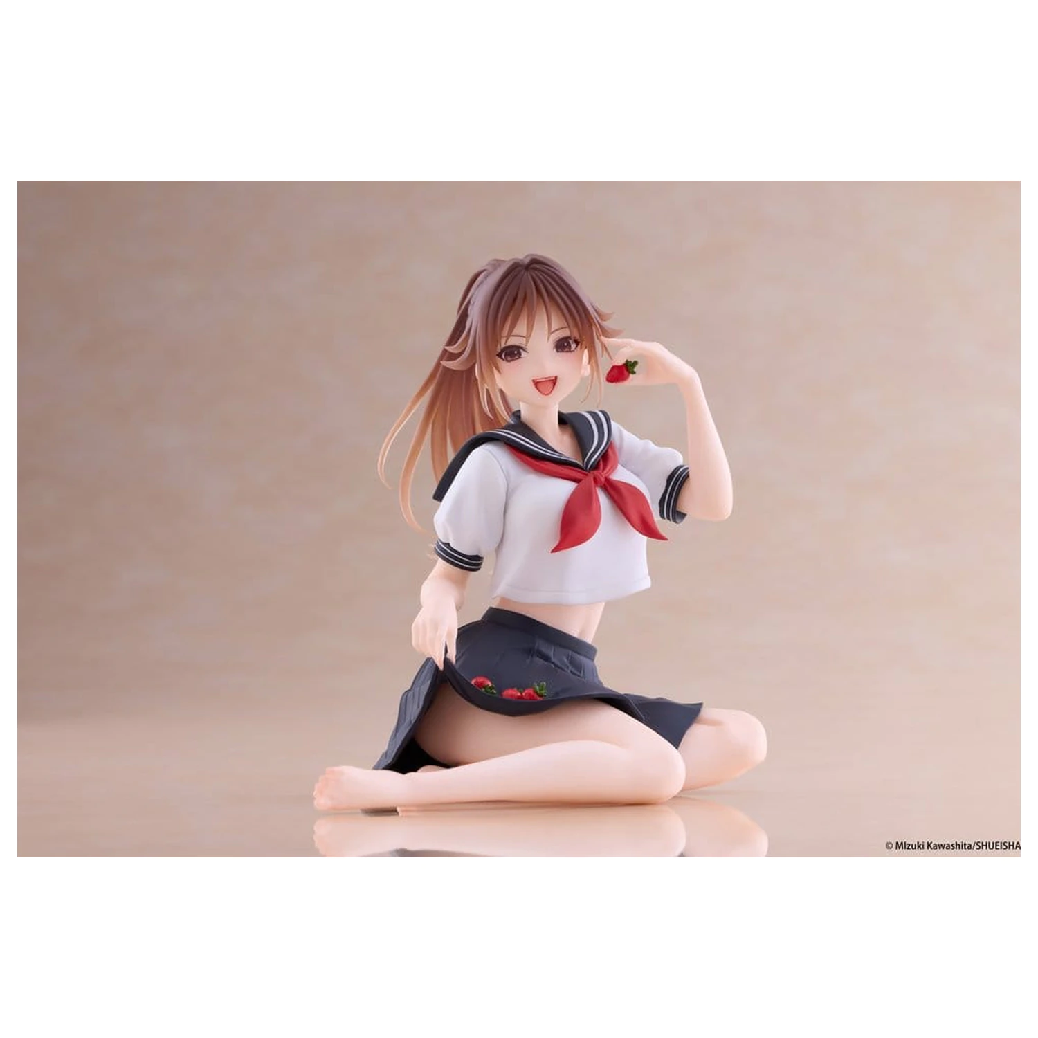 Strawberry 100% Desktop Cute PVC figúrka Satsuki Kitaoji (School uniform Ver.) 18 cm produktová fotografia