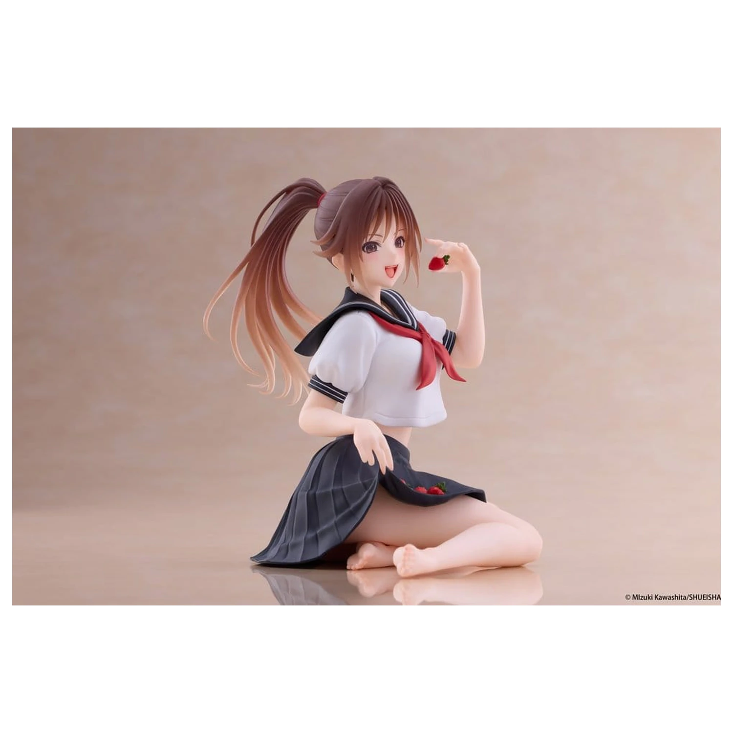 Strawberry 100% Desktop Cute PVC figúrka Satsuki Kitaoji (School uniform Ver.) 18 cm produktová fotografia