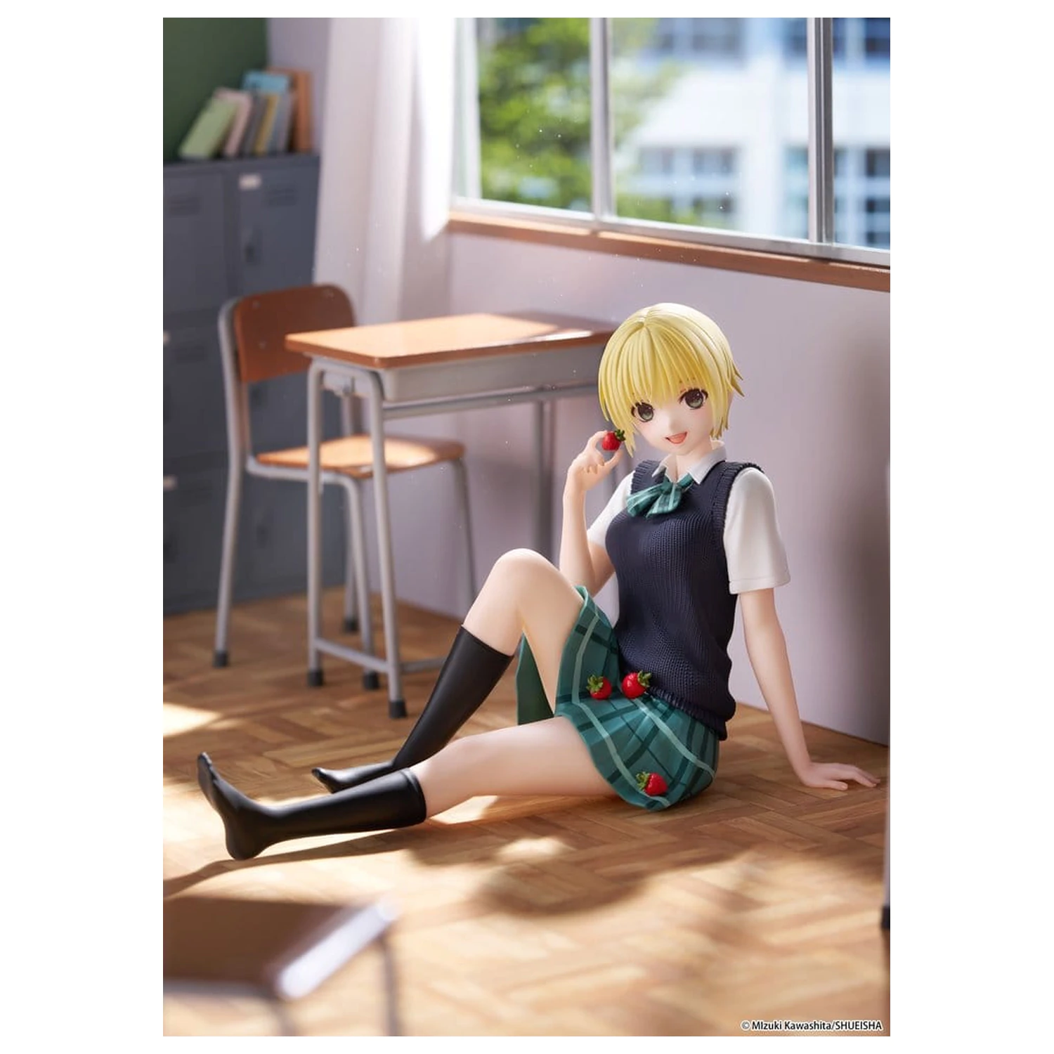 Strawberry 100% Desktop Cute PVC figúrka Tsukasa Nishino (School uniform Ver.) 13 cm produktová fotografia
