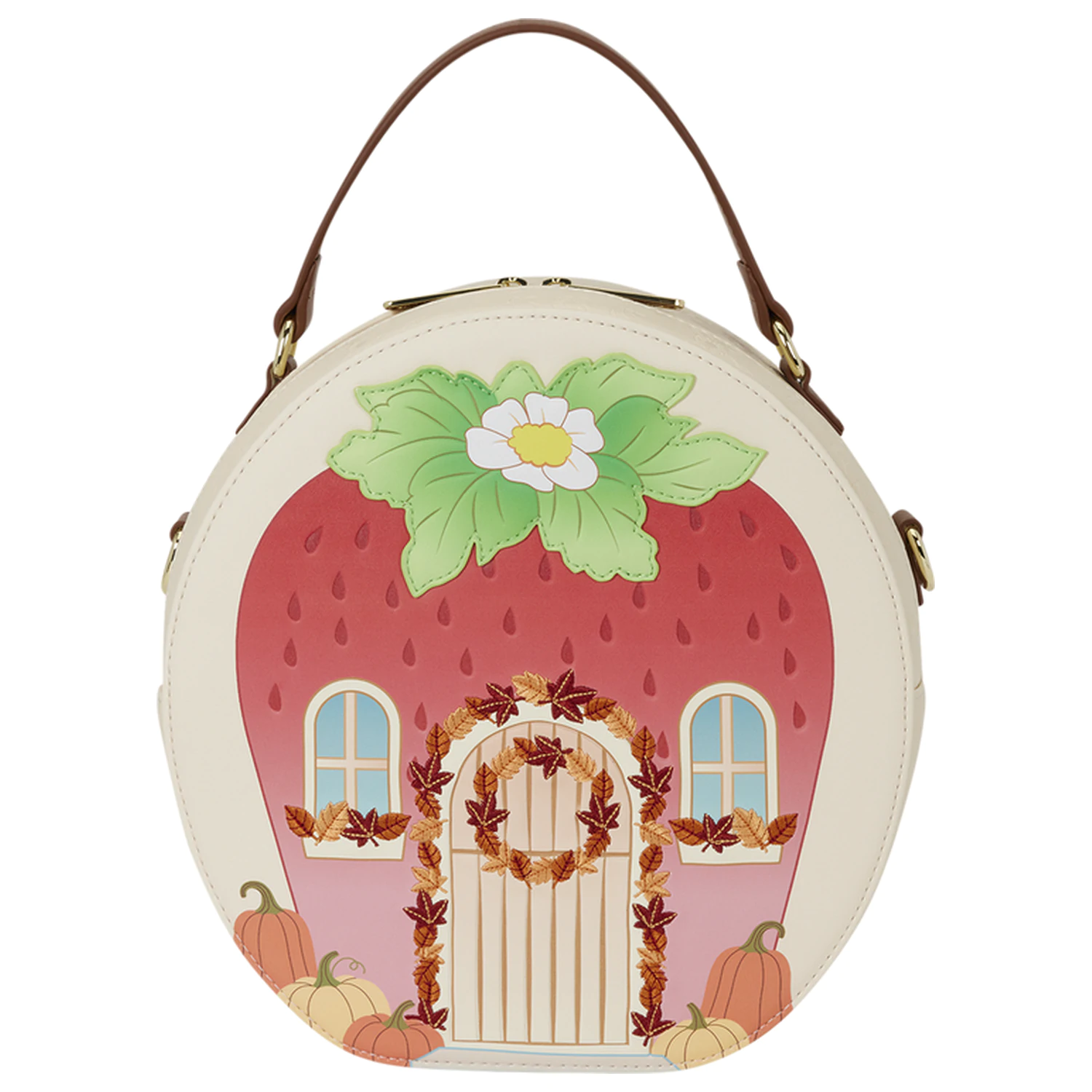 Strawberry Shortcake jesenná koláčová Crossbody taška produktová fotografia