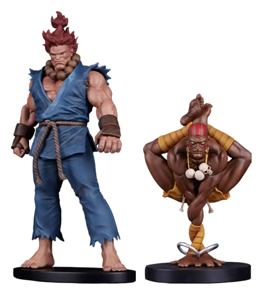 Street Fighter PVC Sochy 1/10 Akuma & Dhalsim 21 cm produktová fotografia