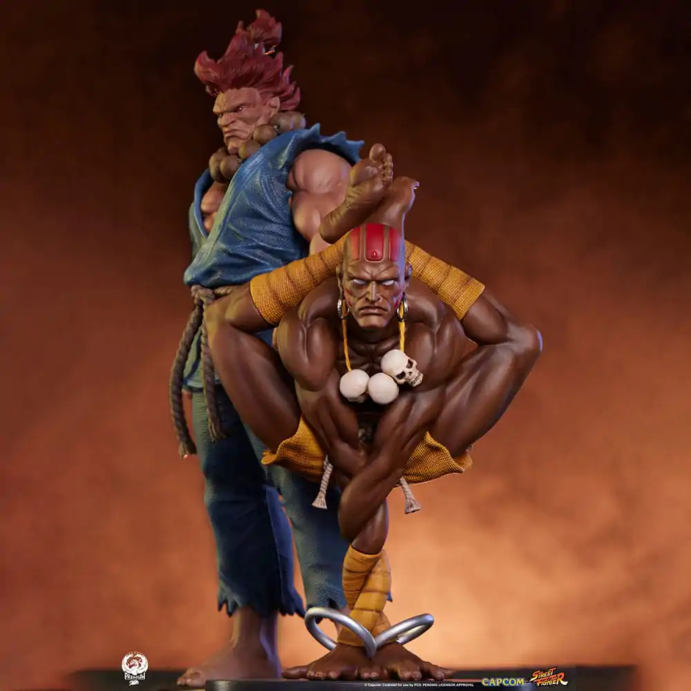 Street Fighter PVC Sochy 1/10 Akuma & Dhalsim 21 cm produktová fotografia
