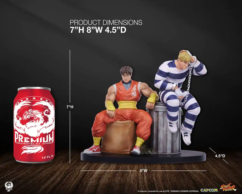 Street Fighter PVC szobor 1/10 Cody & Guy 18 cm termékfotó