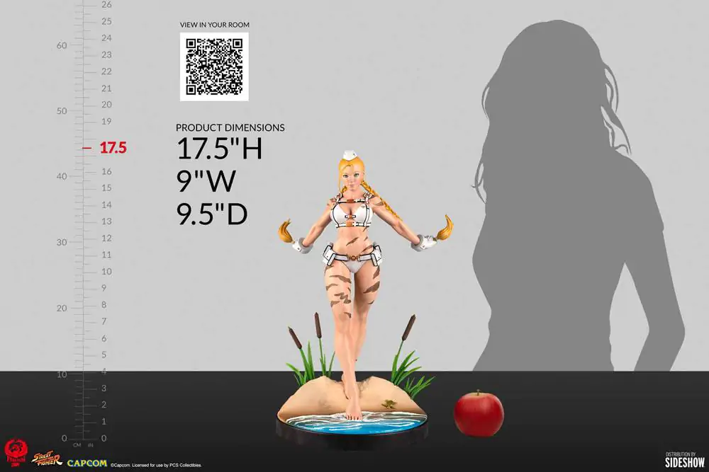 Street Fighter Socha 1/4 Cammy: Player 2 44 cm produktová fotografia