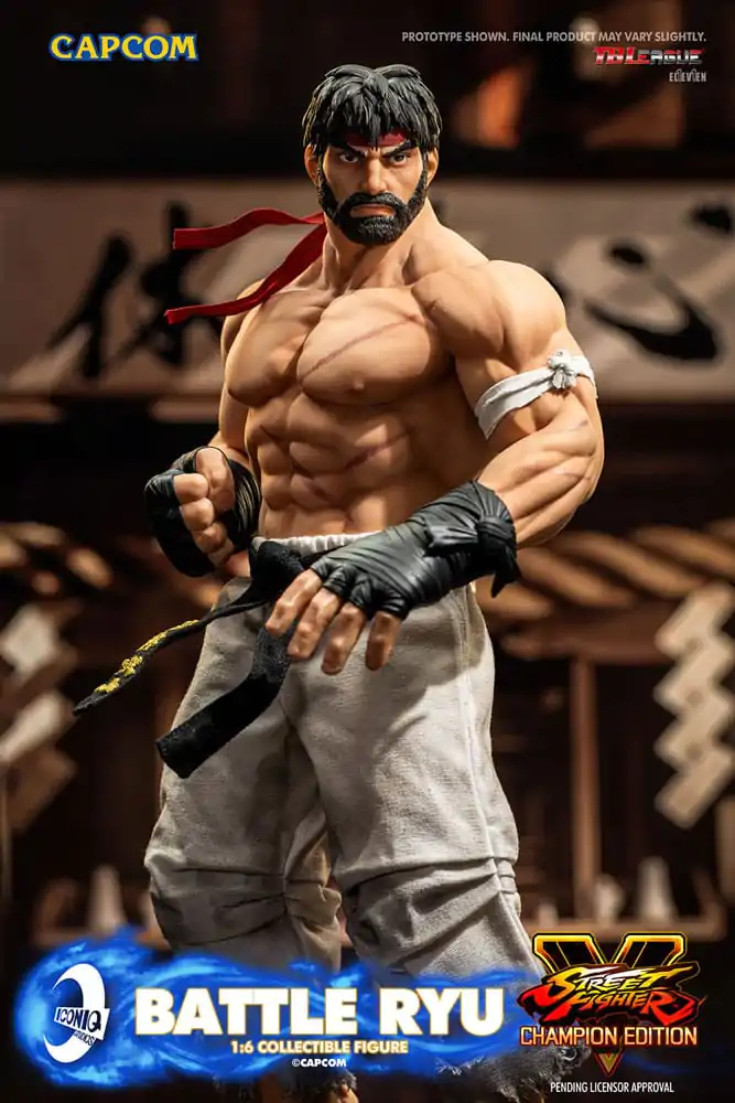 Street Fighter akčná figúrka 1/6 Battle Ryu 30 cm produktová fotografia