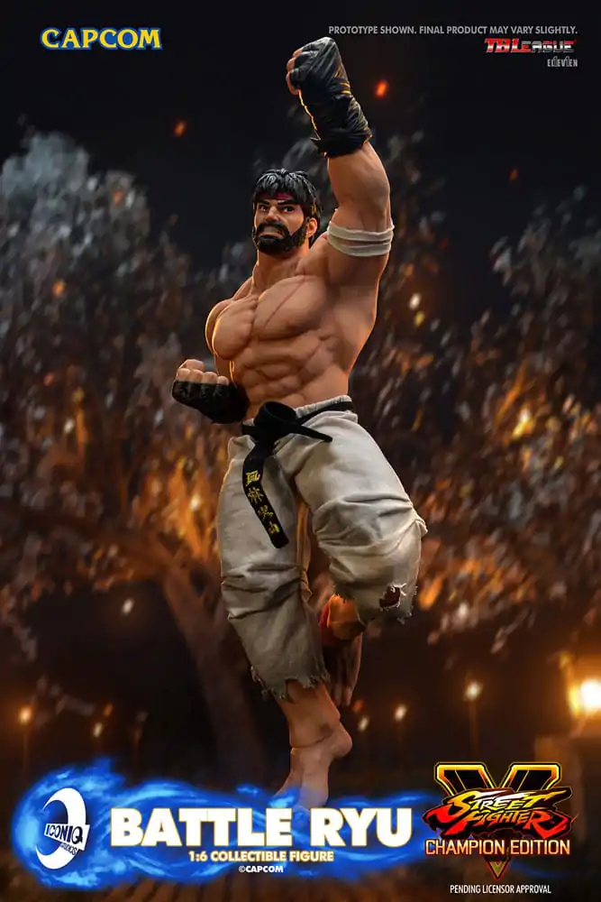 Street Fighter akčná figúrka 1/6 Battle Ryu 30 cm produktová fotografia