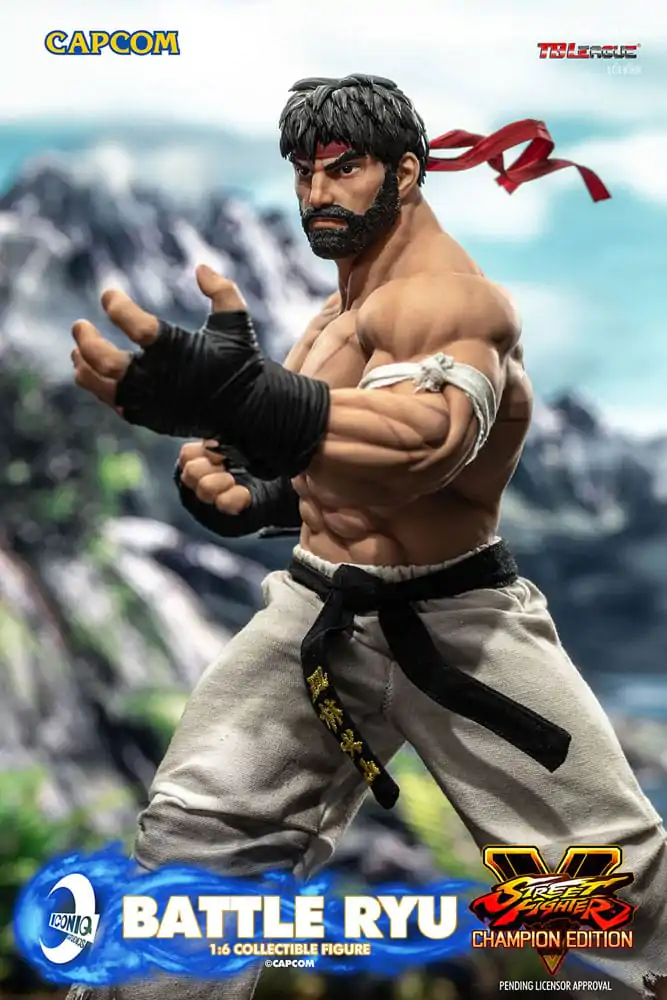 Street Fighter akčná figúrka 1/6 Battle Ryu 30 cm produktová fotografia