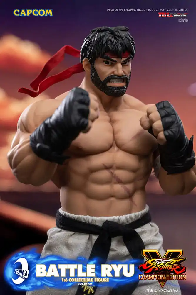 Street Fighter akčná figúrka 1/6 Battle Ryu 30 cm produktová fotografia