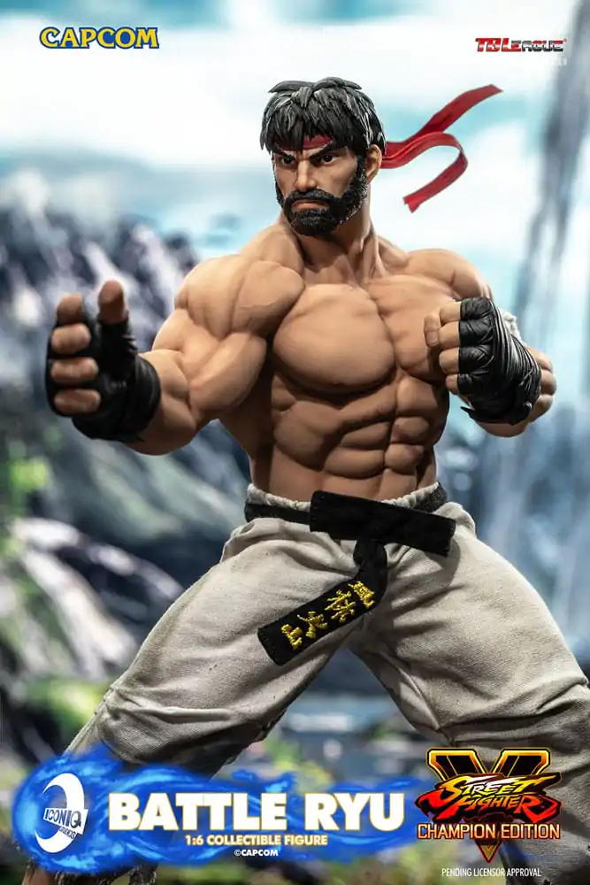 Street Fighter akčná figúrka 1/6 Battle Ryu 30 cm produktová fotografia