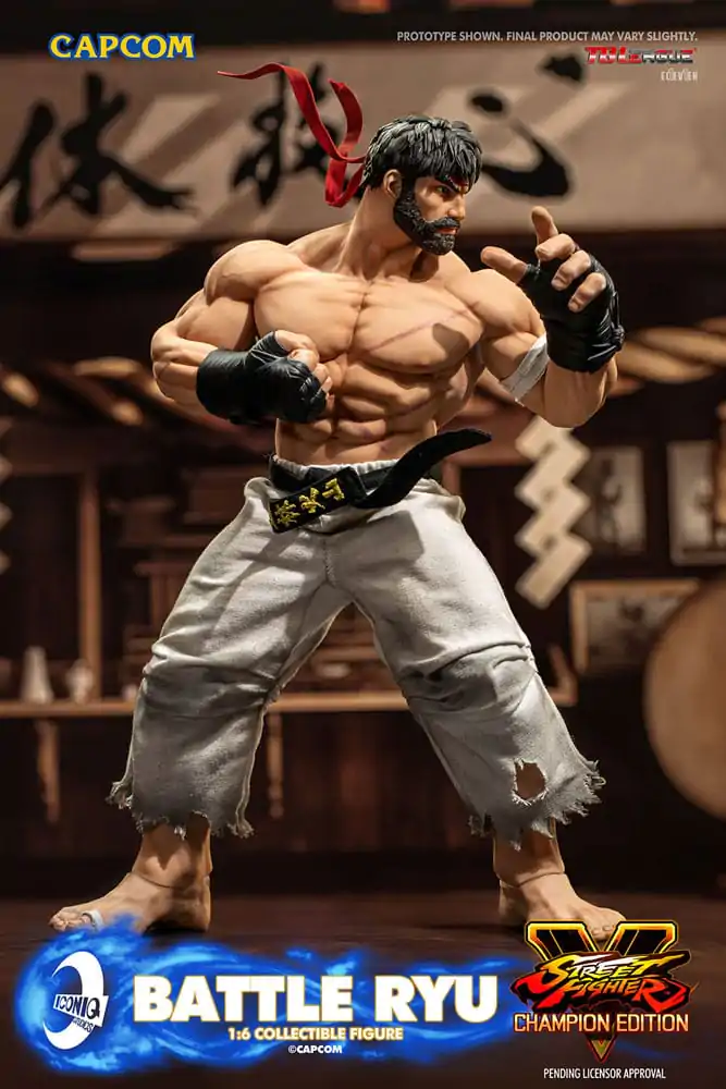 Street Fighter akčná figúrka 1/6 Battle Ryu 30 cm produktová fotografia