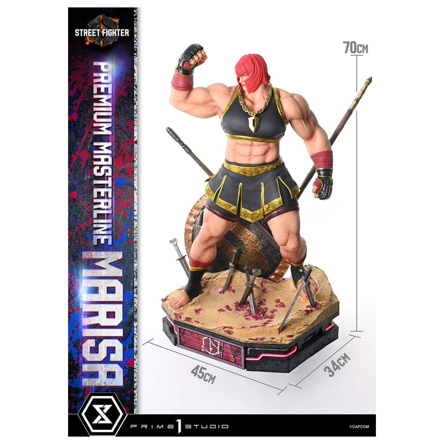 Street Fighter 6 Premium Masterline Series Socha 1/4 Marisa 70 cm produktová fotografia