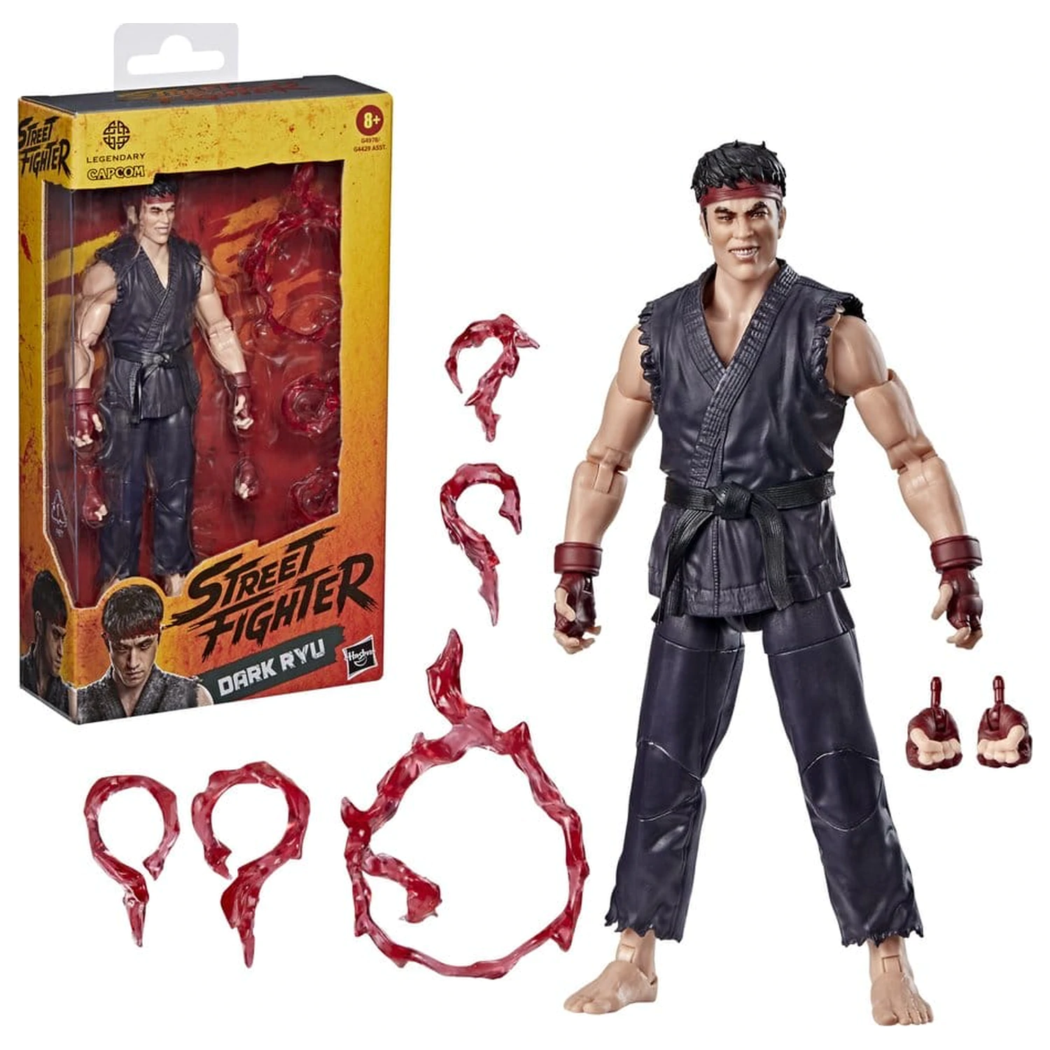 Akčná figúrka Street Fighter Dark Ryu 15 cm produktová fotografia