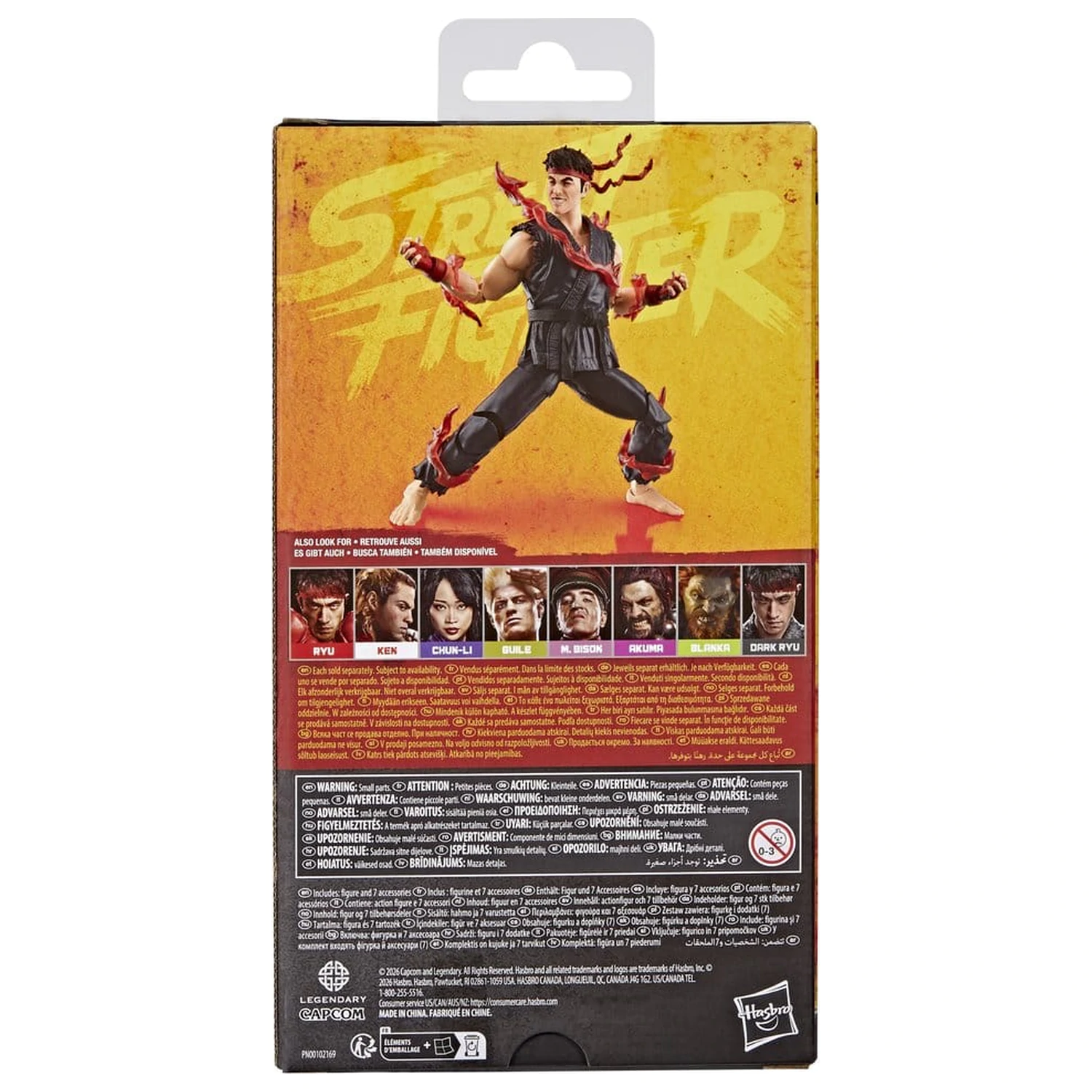 Akčná figúrka Street Fighter Dark Ryu 15 cm produktová fotografia