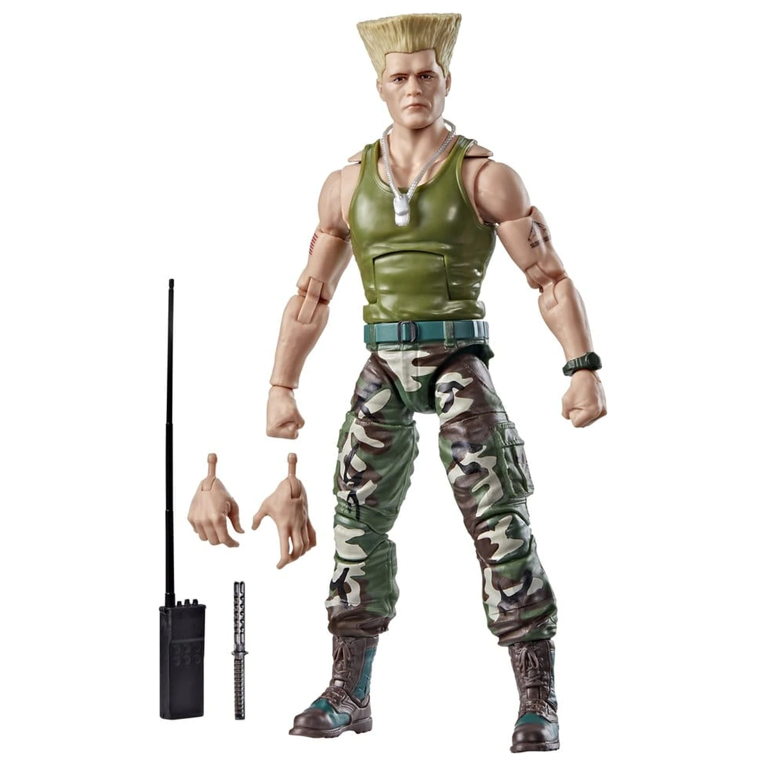 Street Fighter akčná figúrka Guile 15 cm produktová fotografia