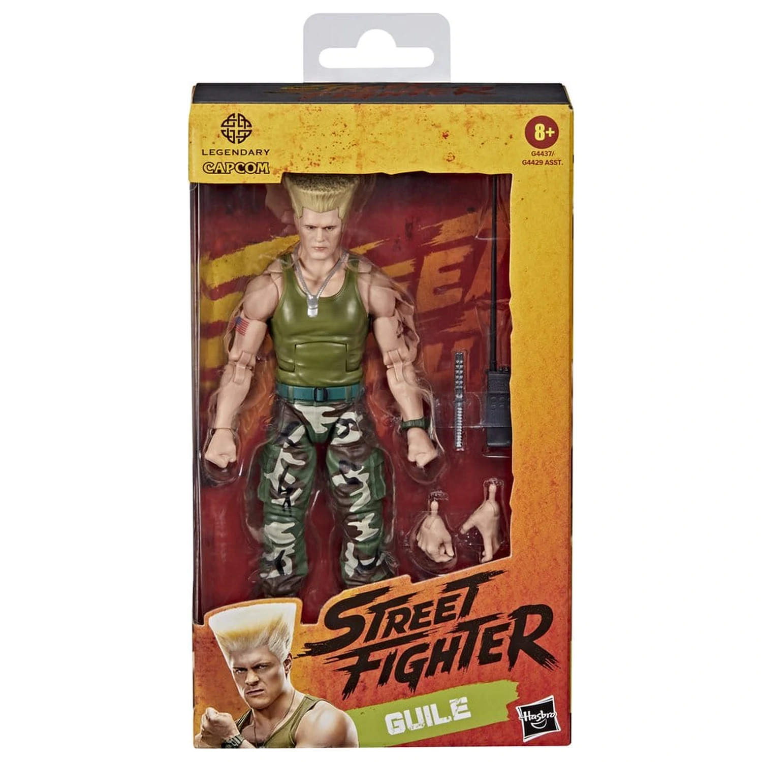 Street Fighter akčná figúrka Guile 15 cm produktová fotografia