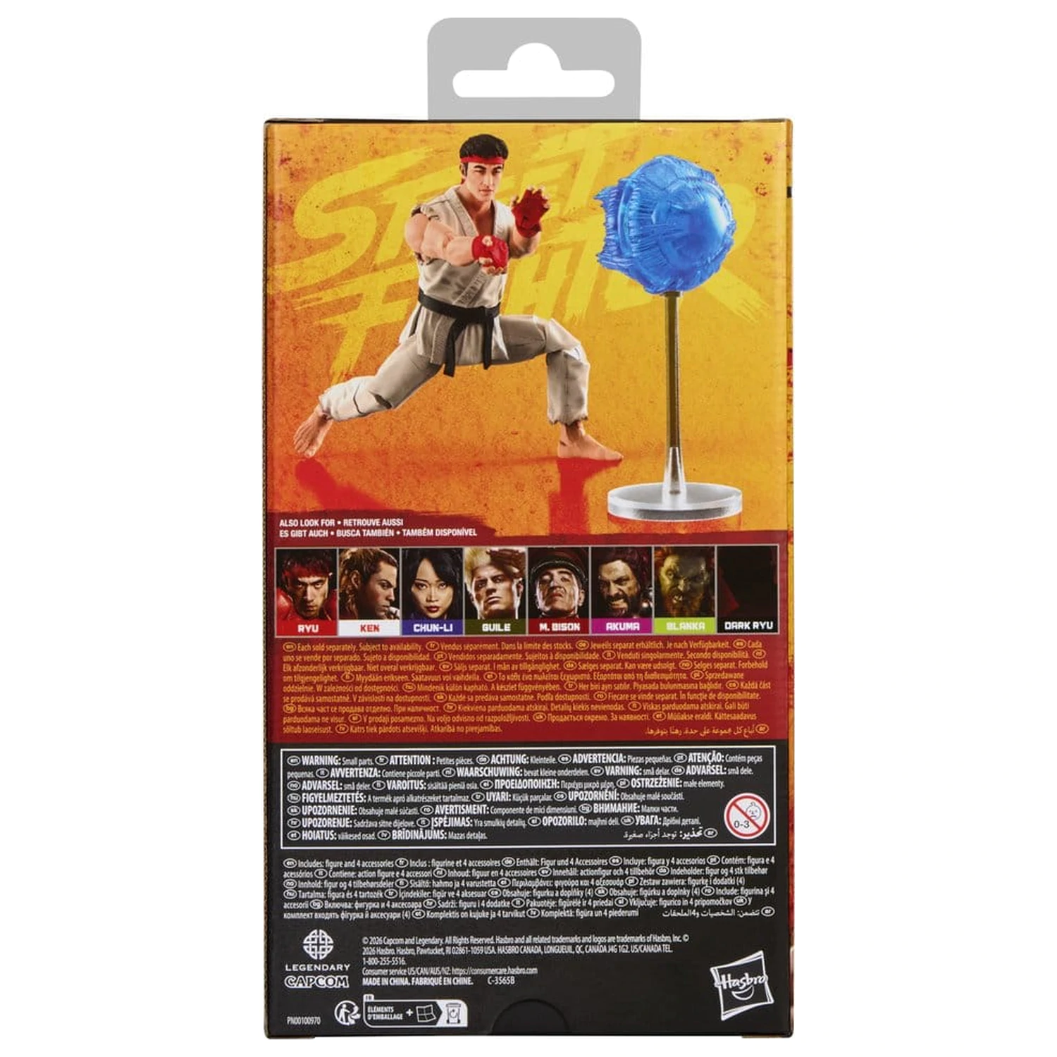 Street Fighter akčná figúrka Ryu 15 cm produktová fotografia