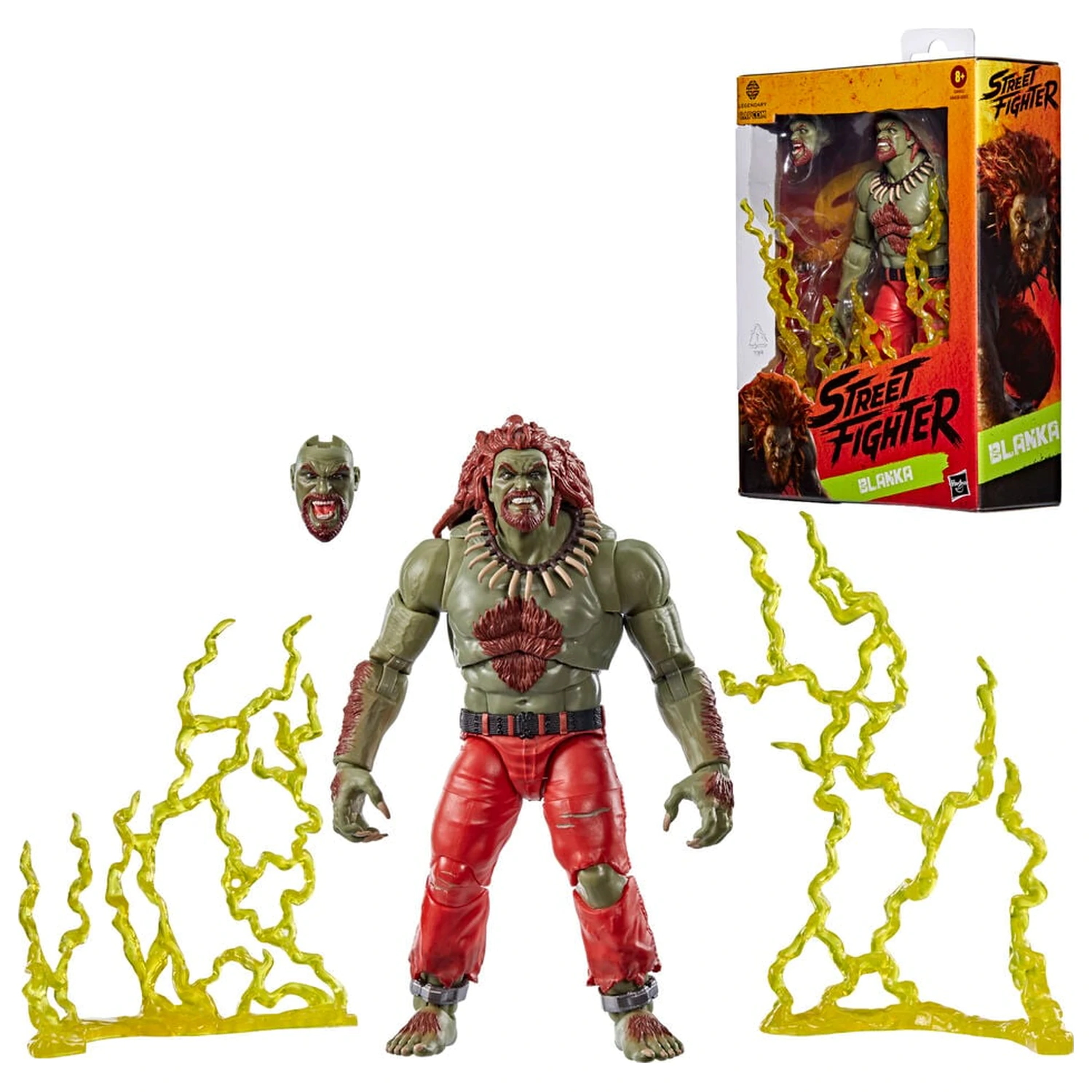 Street Fighter Blanka figúrka 15cm produktová fotografia