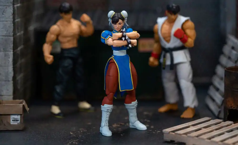 Street Fighter II Chun-Li figúrka 15 cm termékfotó