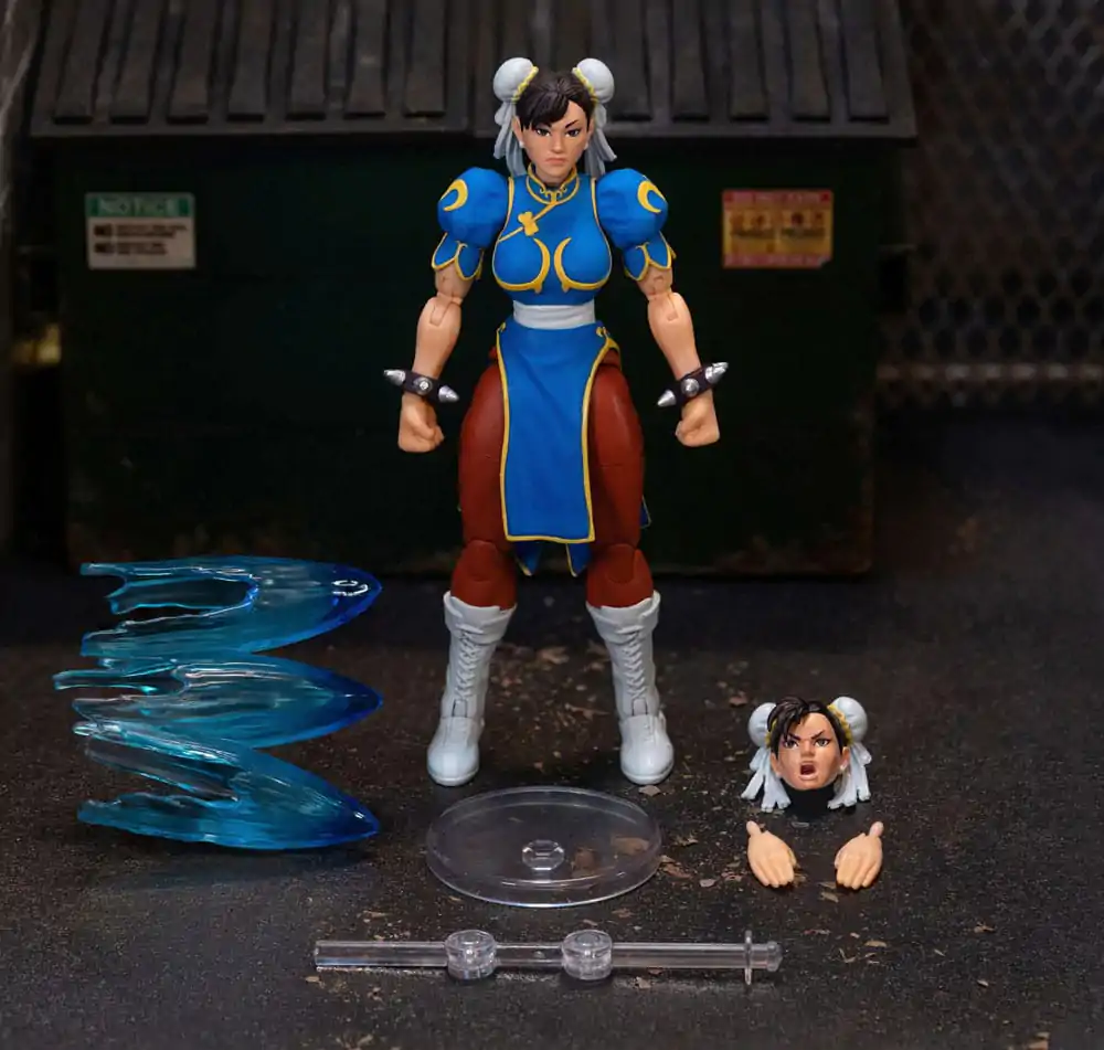 Street Fighter II Chun-Li figúrka 15 cm termékfotó