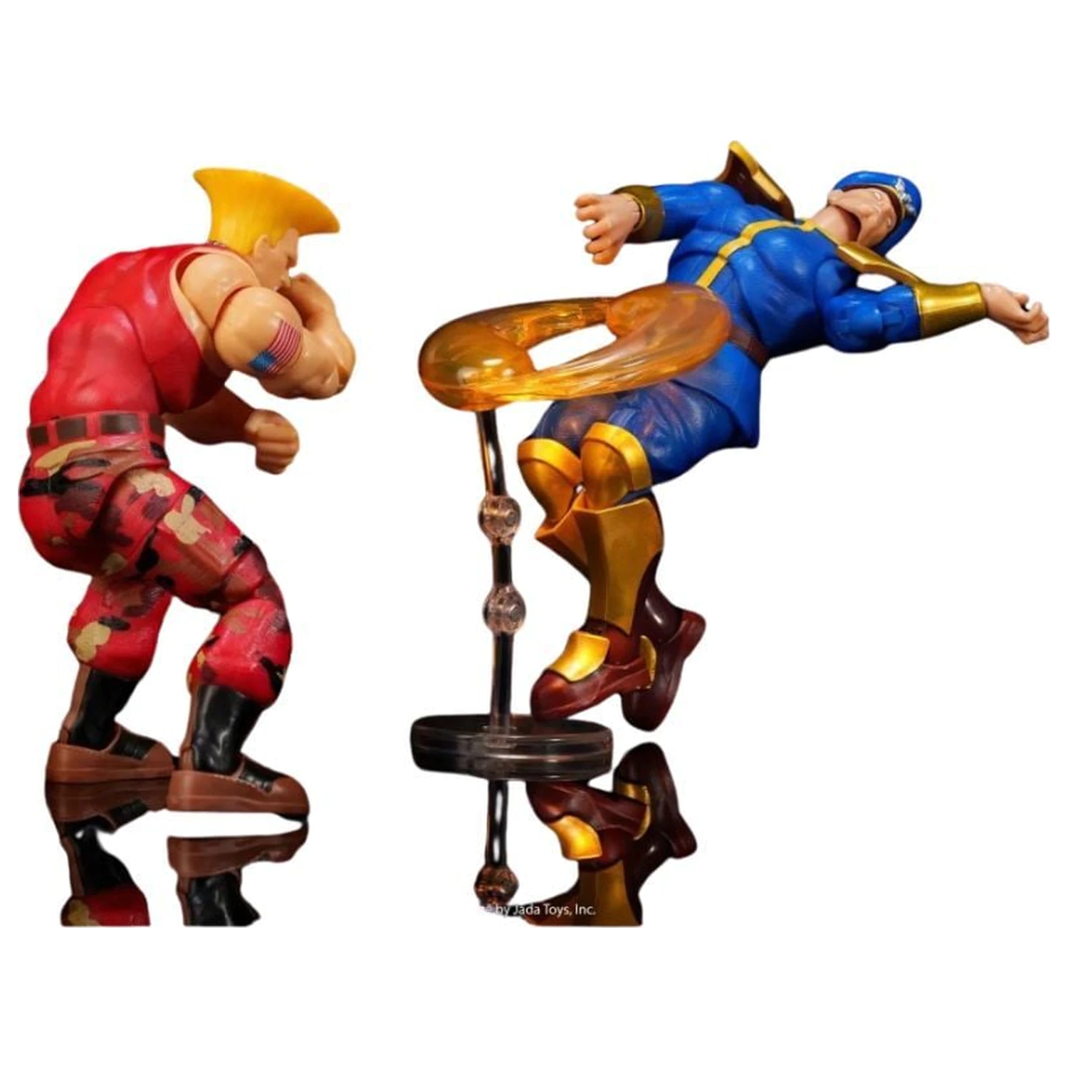Street Fighter II Guile a Bison balenie 2 figúrok 15cm produktová fotografia