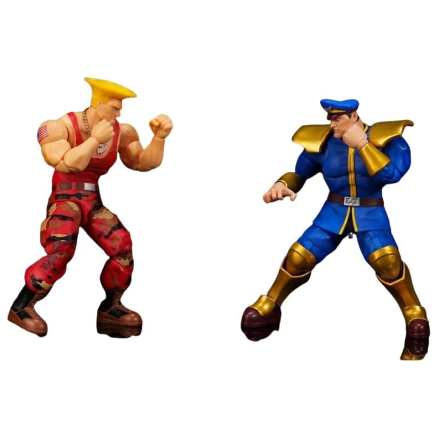 Street Fighter II Guile a Bison balenie 2 figúrok 15cm produktová fotografia