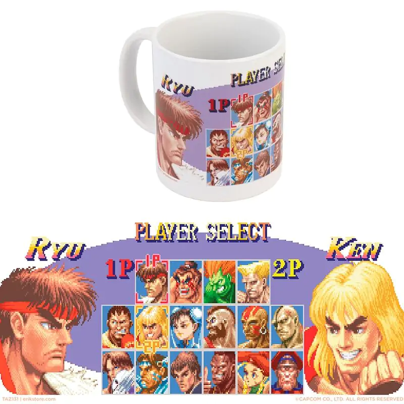 Street Fighter Player Select mug 350ml termékfotó