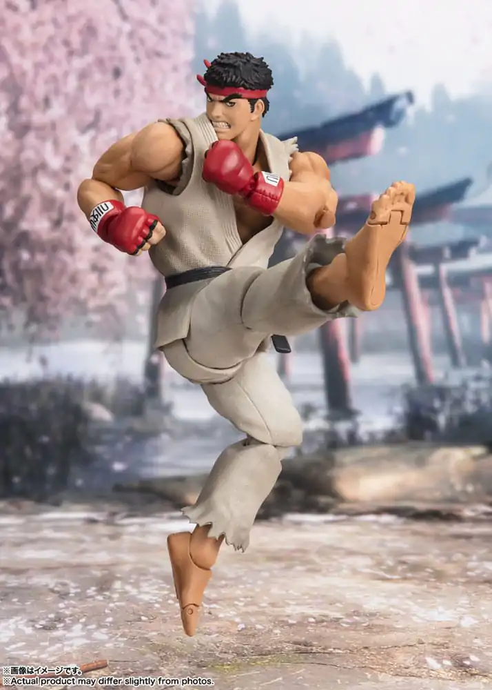 Street Fighter S.H. Figuarts Akčná Figúrka Ryu (Outfit 2) 15 cm produktová fotografia