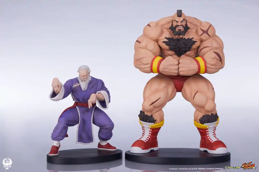 Street Fighter Street Jam Sochy 1/10 Zangief & Gen Set produktová fotografia