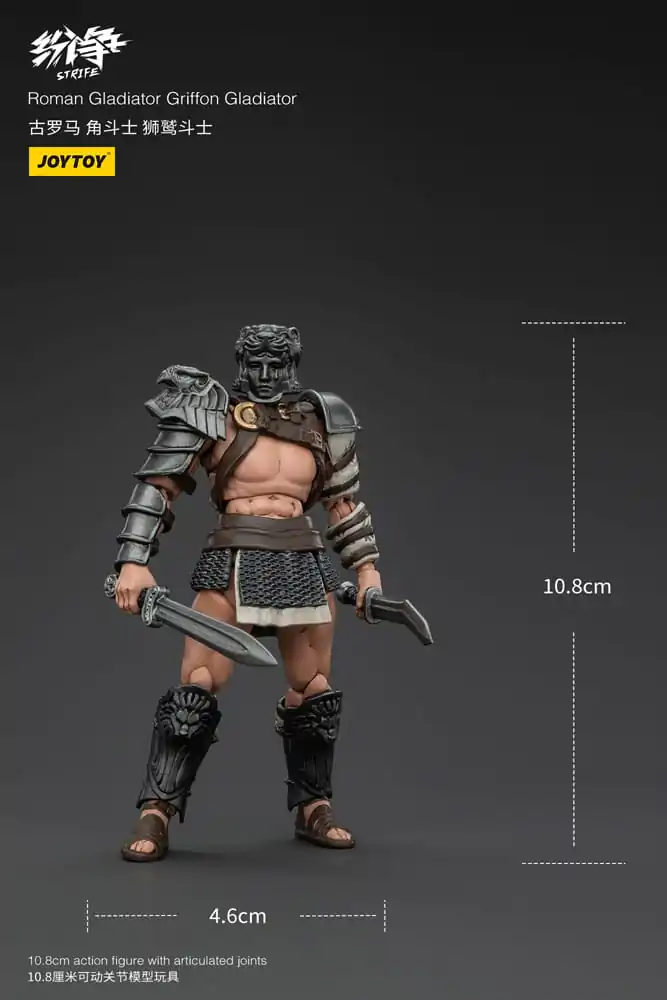 Strife Action Figure 1/18 Roman Gladiator Griffon Gladiator 11 cm termékfotó