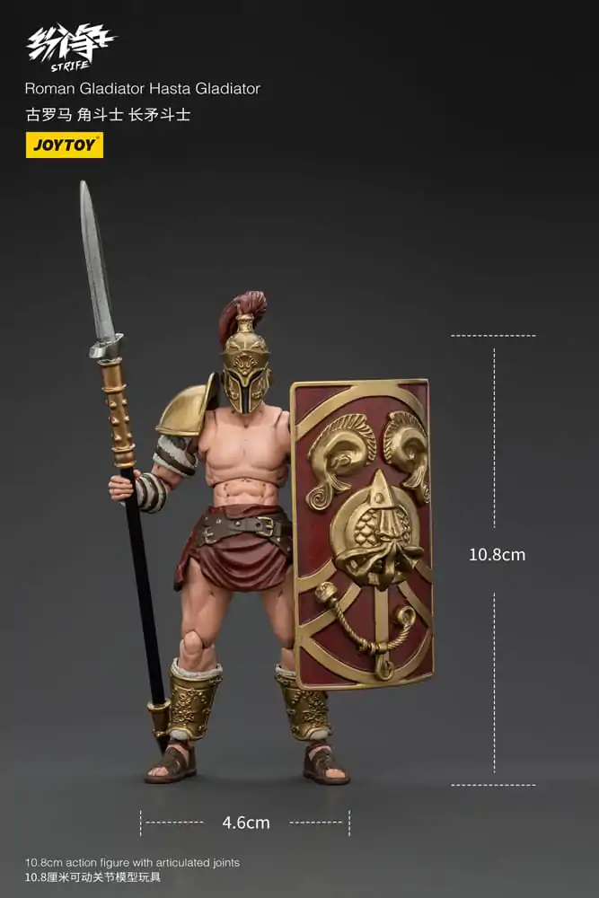 Strife Action Figure 1/18 Roman Gladiator Hasta Gladiator 11 cm termékfotó