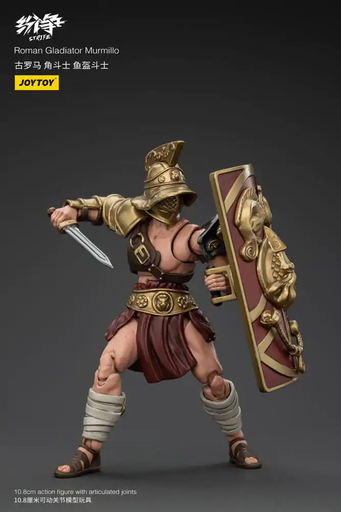 Strife Action Figure 1/18 Roman Gladiator Murmillo 11 cm termékfotó