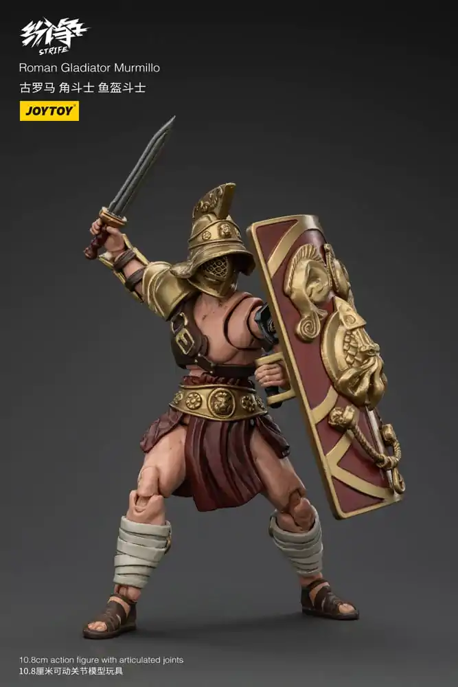 Strife Action Figure 1/18 Roman Gladiator Murmillo 11 cm termékfotó