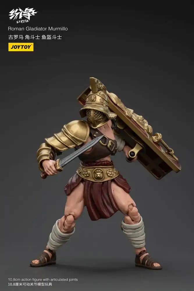 Strife Action Figure 1/18 Roman Gladiator Murmillo 11 cm termékfotó