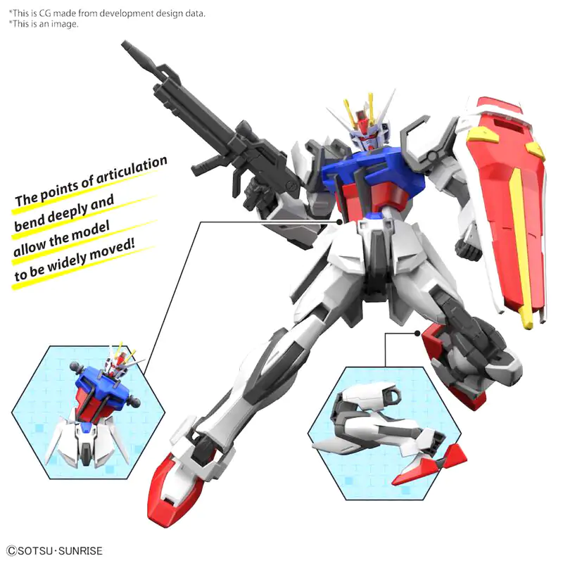 Strike Gundam SEED Strike Gundam figúrka produktová fotografia