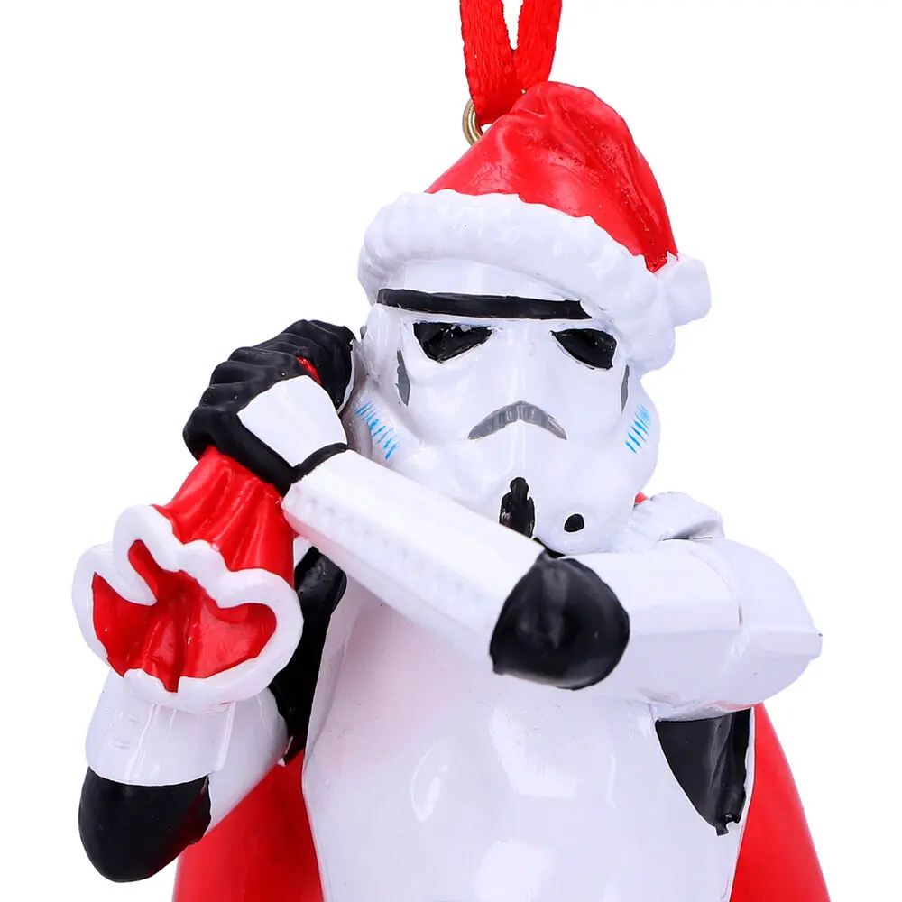 Originálna vianočná dekorácia Stormtrooper na stromček Santa Sack 13 cm termékfotó