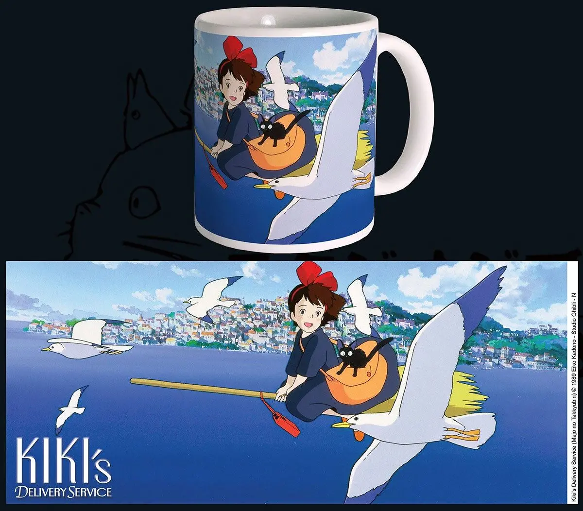 Studio Ghibli Hrnček Kiki termékfotó