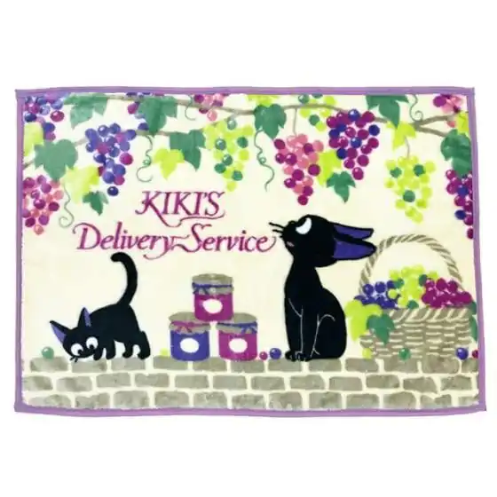 Studio Ghibli Fleece deka Kiki's Delivery Service Jiji Grappes 70 x 100 cm produktová fotografia