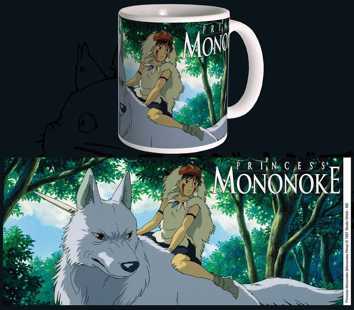 Studio Ghibli Hrnček Princezná Mononoke termékfotó