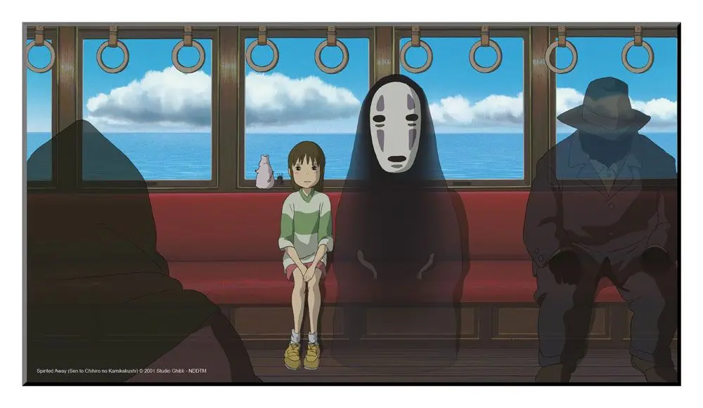 Studio Ghibli drevená nástenná dekorácia Spirited Away 37,5 x 20,5 cm termékfotó