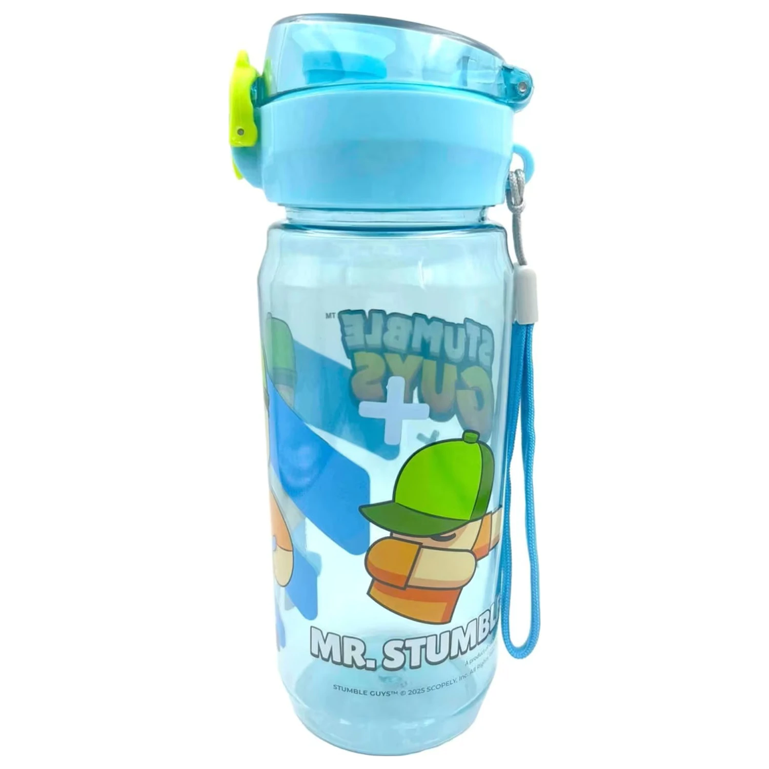 Stumble Guys All Day plastová fľaša na vodu s vešiakom 600 ml produktová fotografia