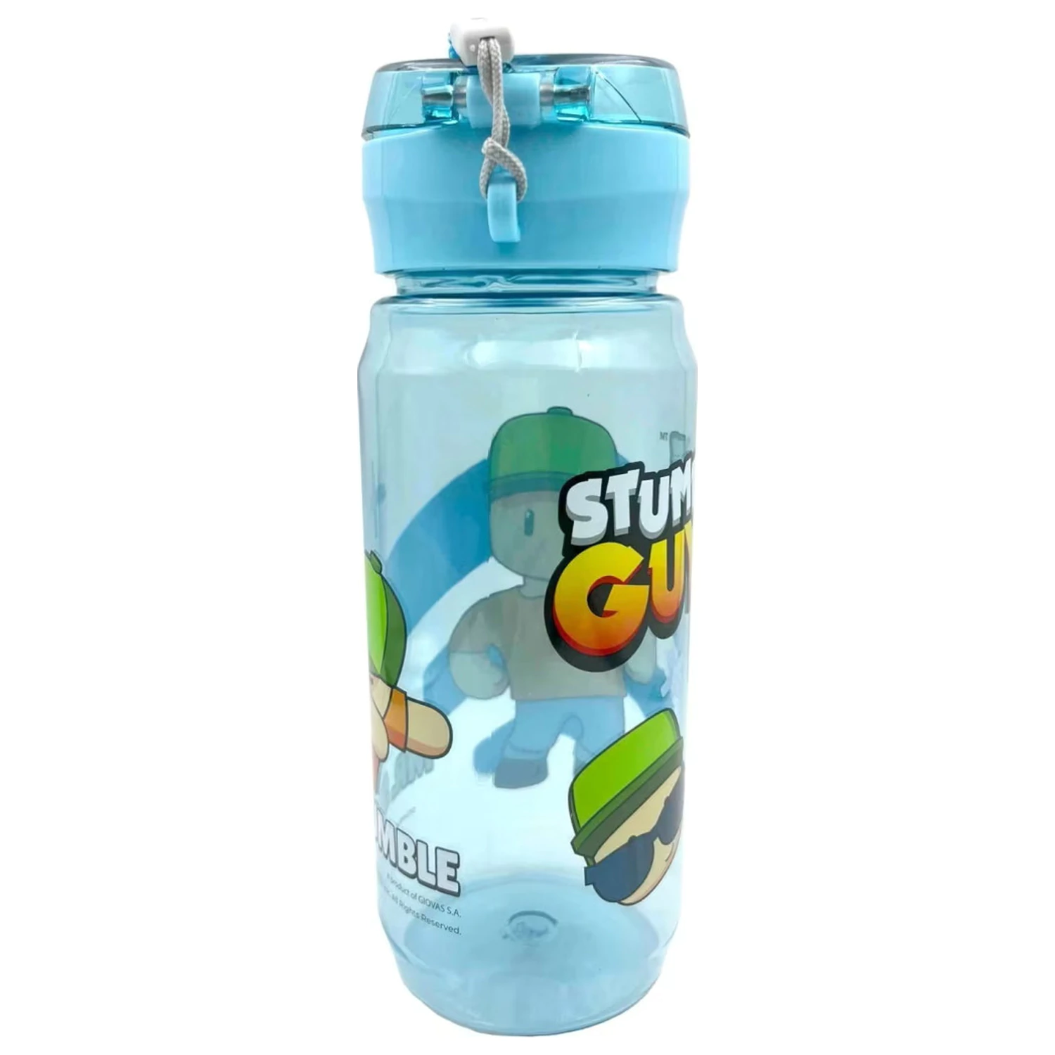 Stumble Guys All Day plastová fľaša na vodu s vešiakom 600 ml produktová fotografia