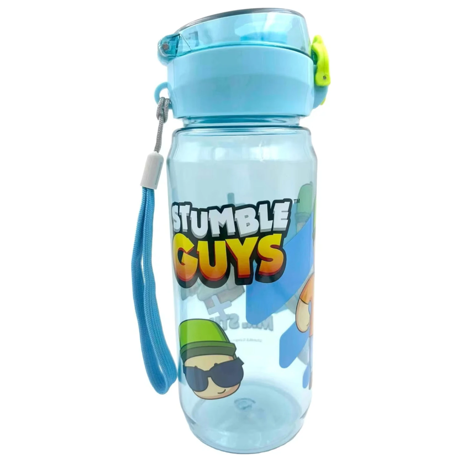 Stumble Guys All Day plastová fľaša na vodu s vešiakom 600 ml produktová fotografia