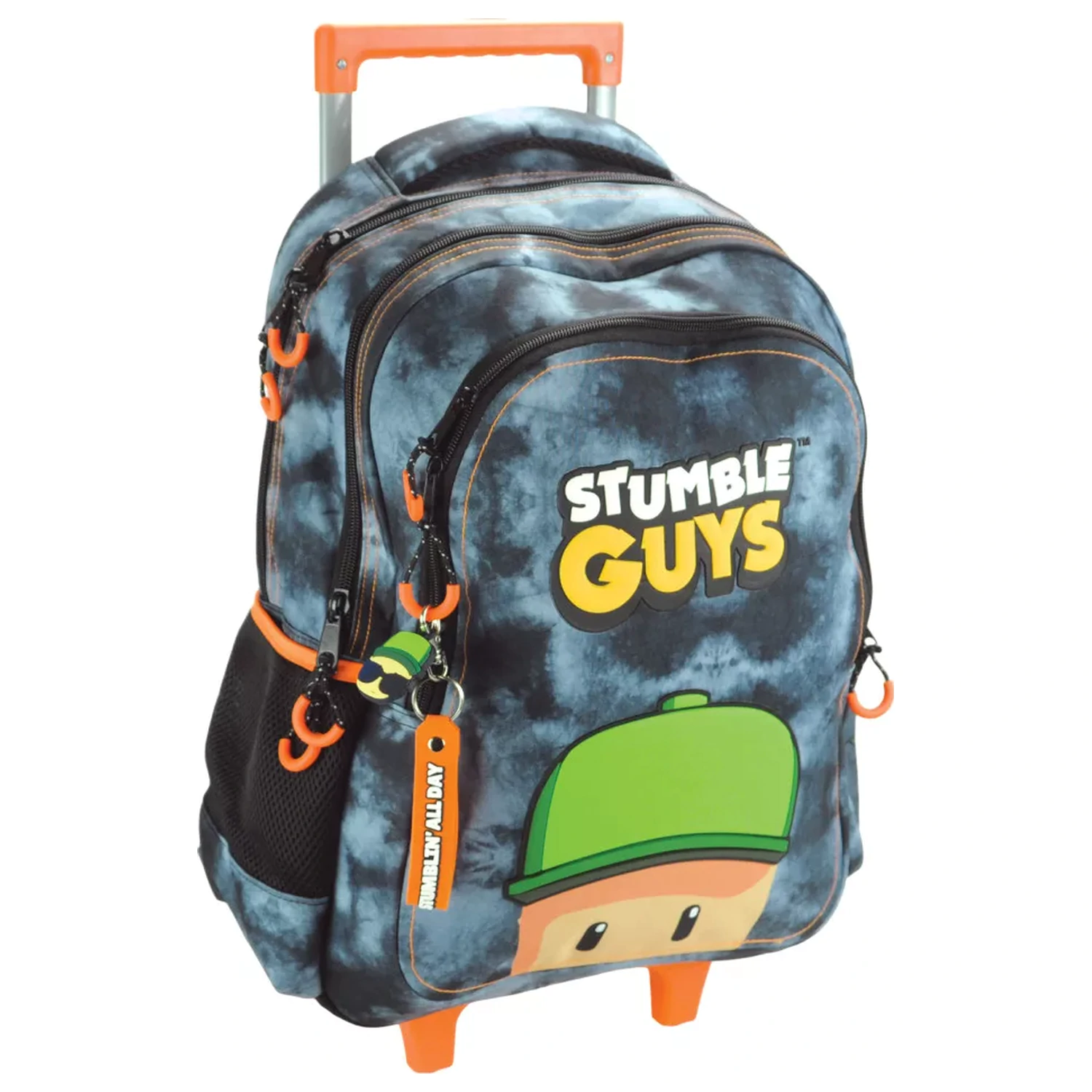 Stumble Guys školská taška na kolieskach, taška 46 cm produktová fotografia