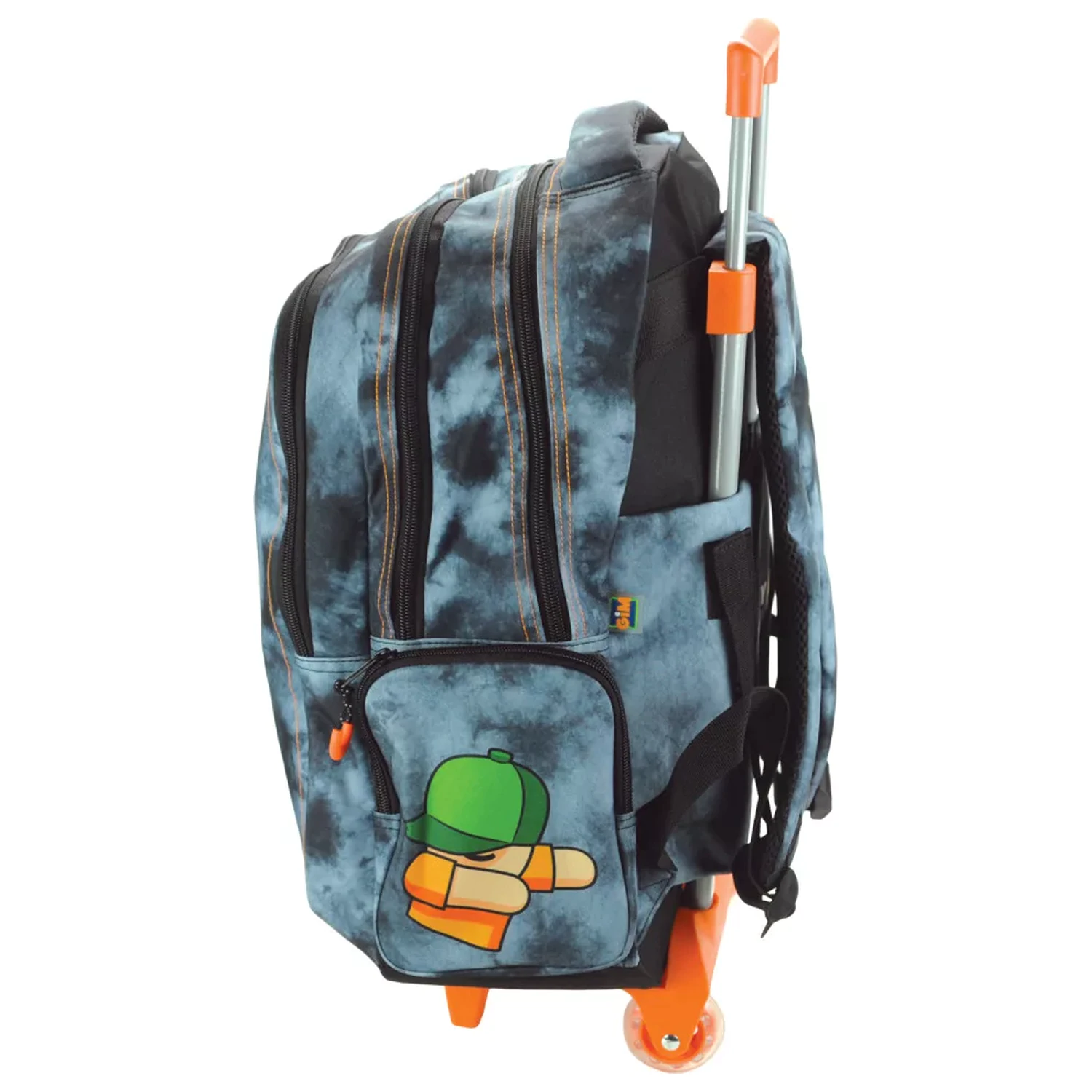 Stumble Guys školská taška na kolieskach, taška 46 cm produktová fotografia