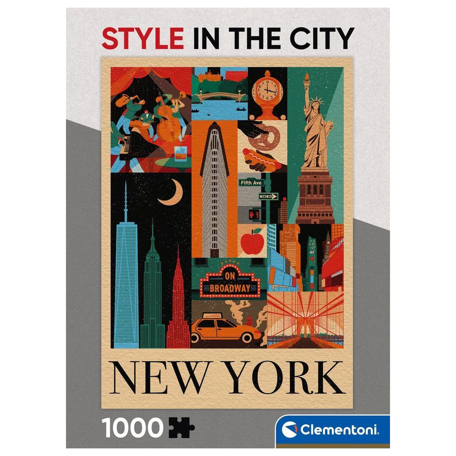 Style In The City New York puzzle 1000 ks produktová fotografia