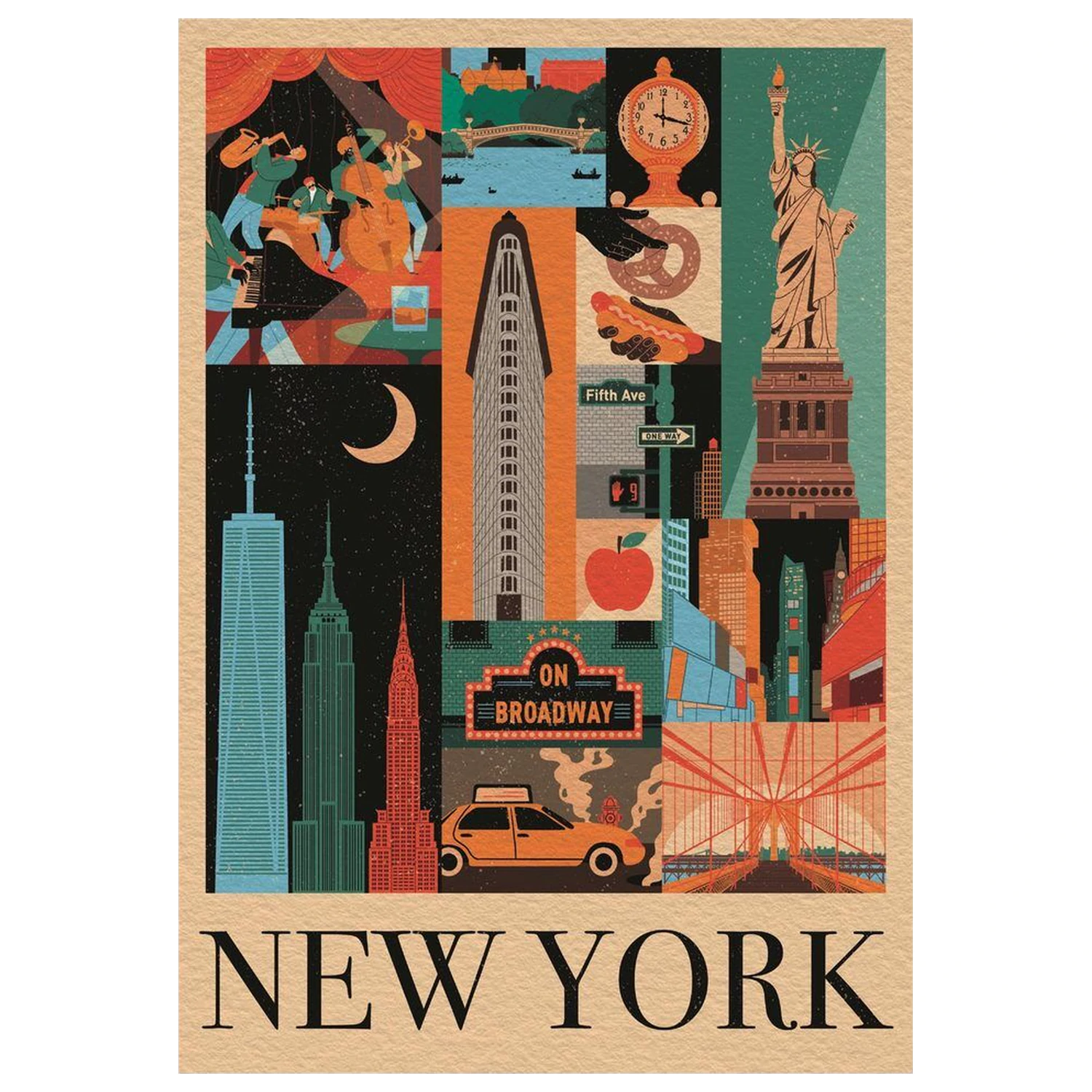 Style In The City New York puzzle 1000 ks produktová fotografia